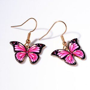 (BI) butterfly earrings